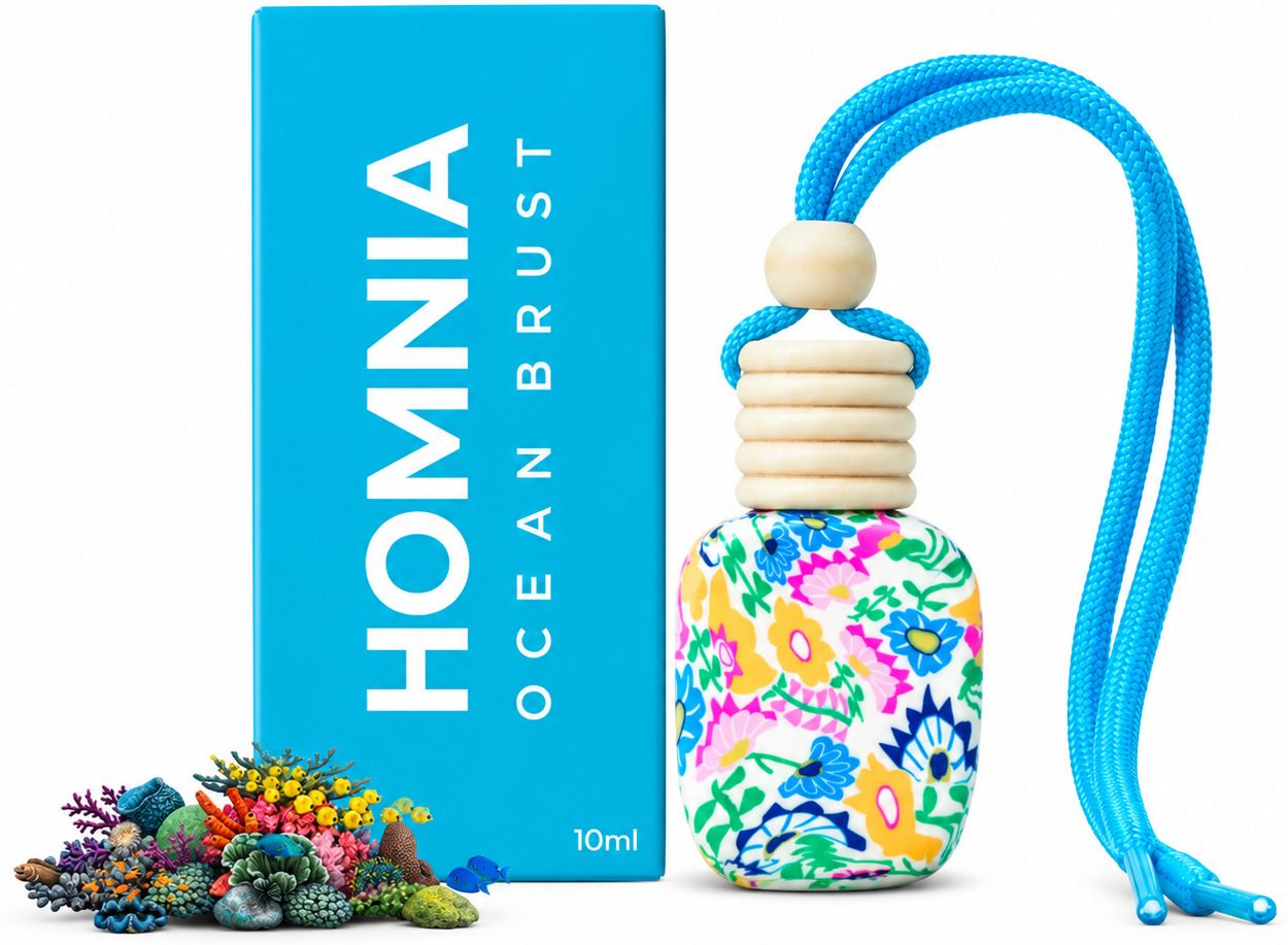 levendra Aroma Oil Car Air Freshener Ocean Brust Fragrance 10ml Long Lasting 30+ Days-image-3