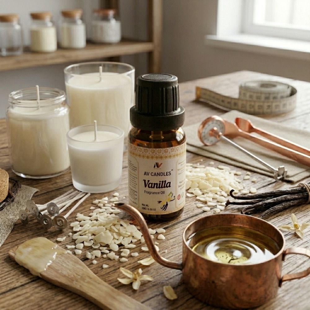av candles Vanilla Aroma Oil, Potpourri, Diffuser Vanilla Candle Fragrance Oil | Rich Sweet Aroma for Wax Melts & Soap Making-picture-27