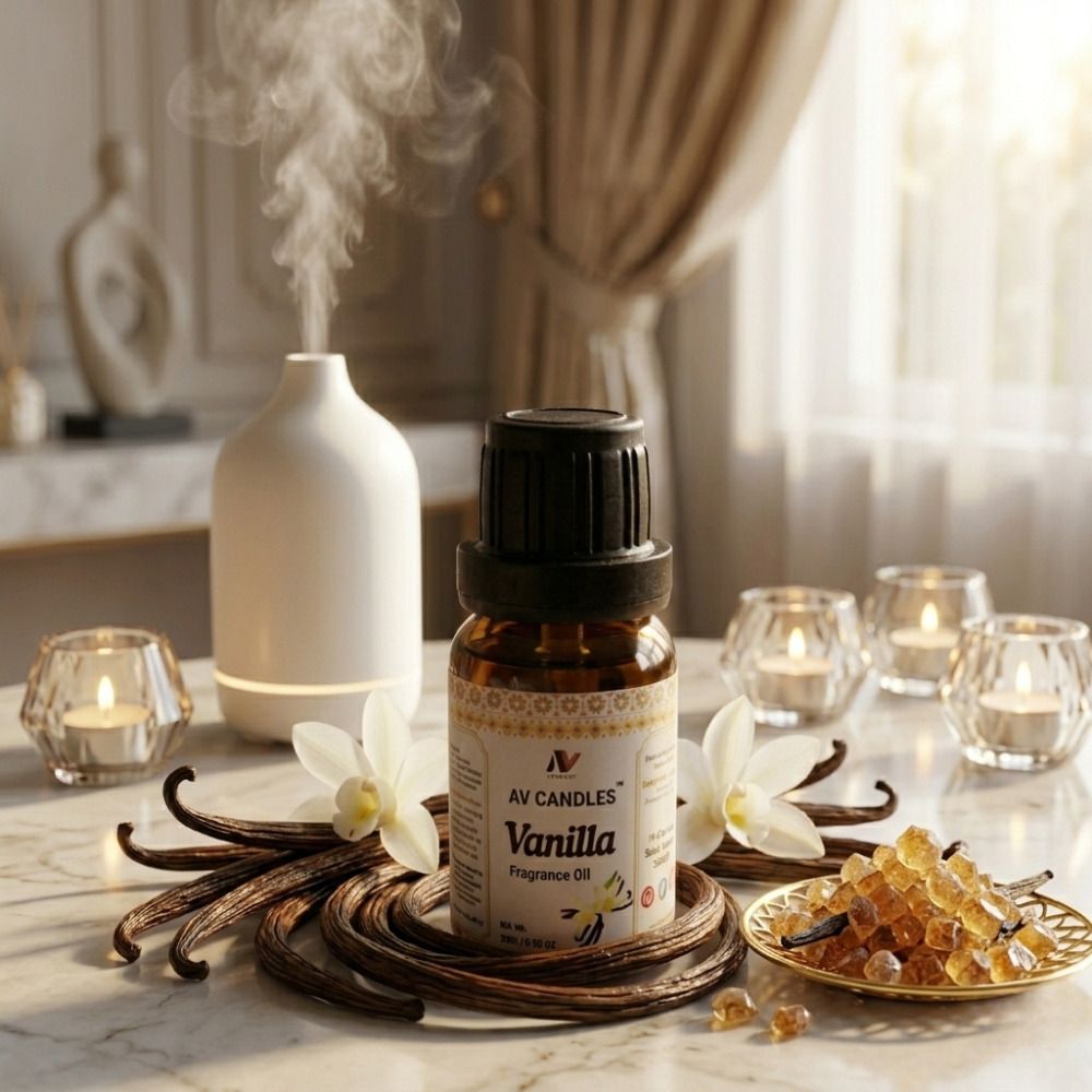 av candles Vanilla Aroma Oil, Potpourri, Diffuser Vanilla Aroma Oil 15ml | Premium Fragrance Oil for Candles, Soaps & Home Diffusers-picture-16