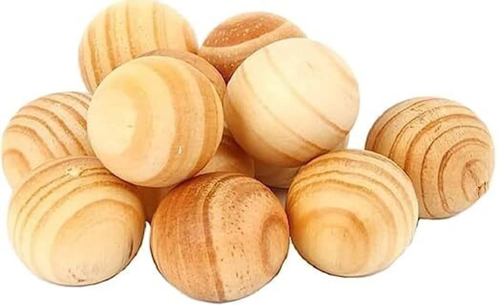 Cedar Diffuser Set Cedar Wood Balls for Wardrobe & Home| Pack of 10 (10 ml)-image-40