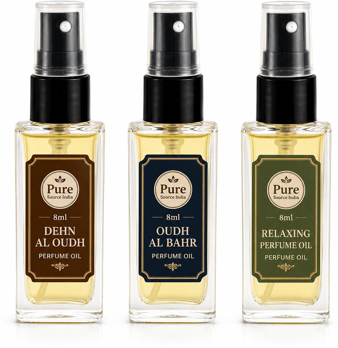 Dehn AL Oudh, Oudh AL Bahr, Relaxing Spray Set, 8ml For car Freshener, Potpourri and Room-image-11