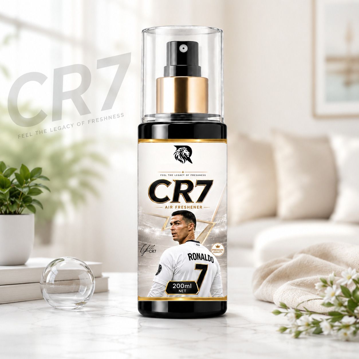 komal glow Long Lasting Fregrance Spray CR7 Air Freshener Spray | Alcohol-Free Room Freshener | Long Lasting Premium Fragrance | Odour Eliminator | Fine Mist Spray | Home, Car, Office & Bathroom Freshener-picture-30