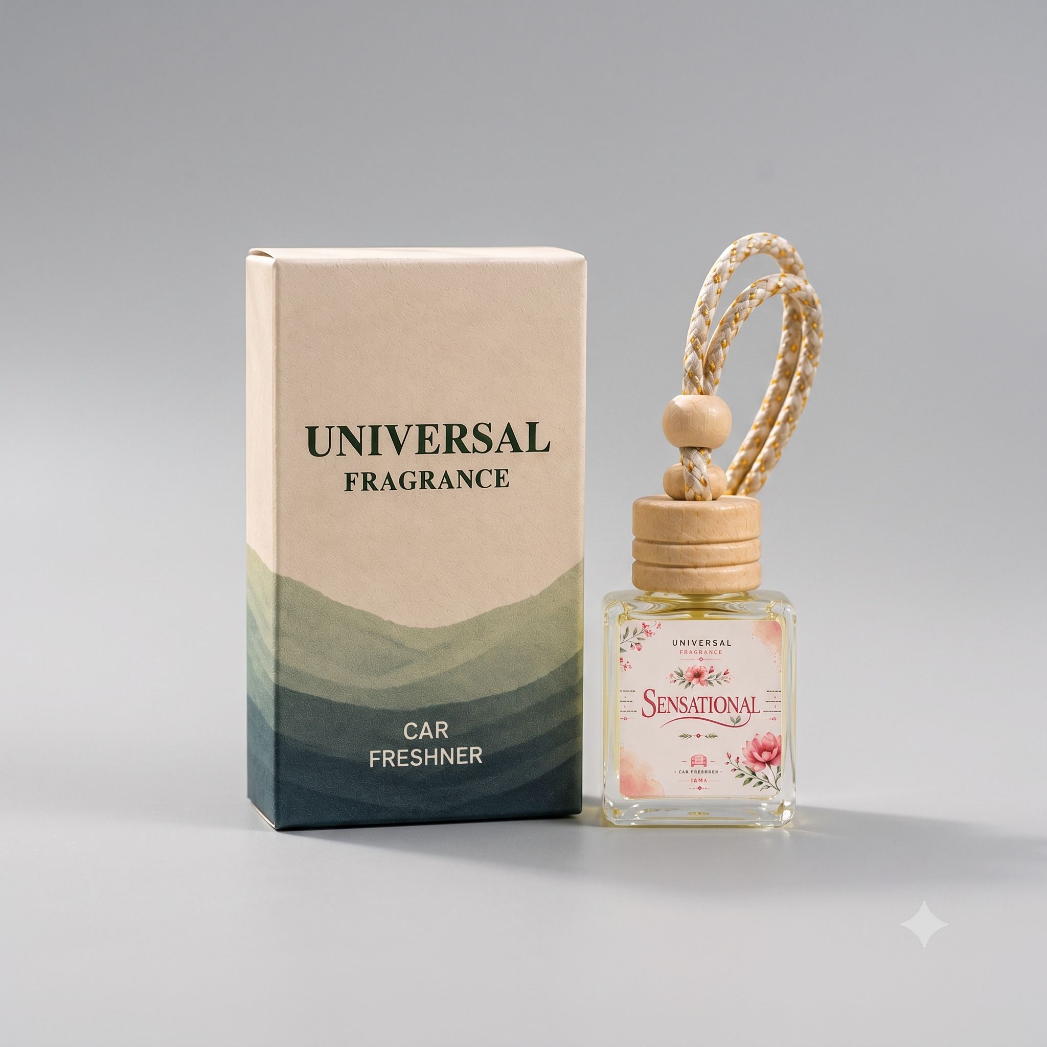 SWEET FLORAL Diffuser Sensational Liquid Car Air Freshener for Rearview Mirror (10 ml)-image-2