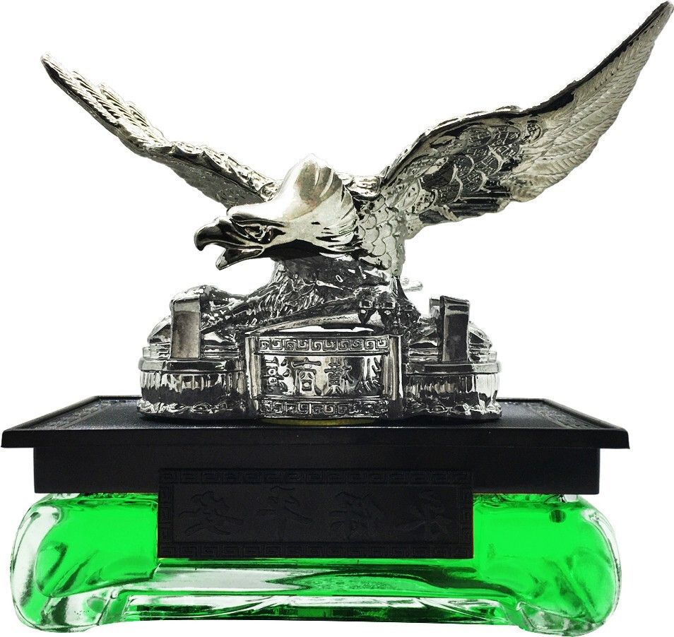 gabbar Fresh Diffuser Silver Plastic Eagle Shaped Car Dashboard Refillable Perfume-picture-18