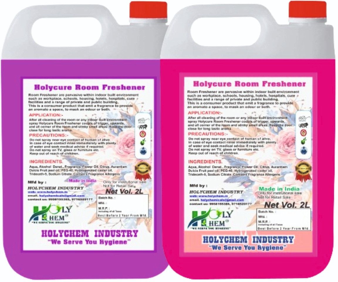SWEET ROSE, LAVENDER Car Freshener Refill Air Room Freshener Refill 2ltr Combo with Different Fragrance (Lavender+Sweet Rose)-image-44