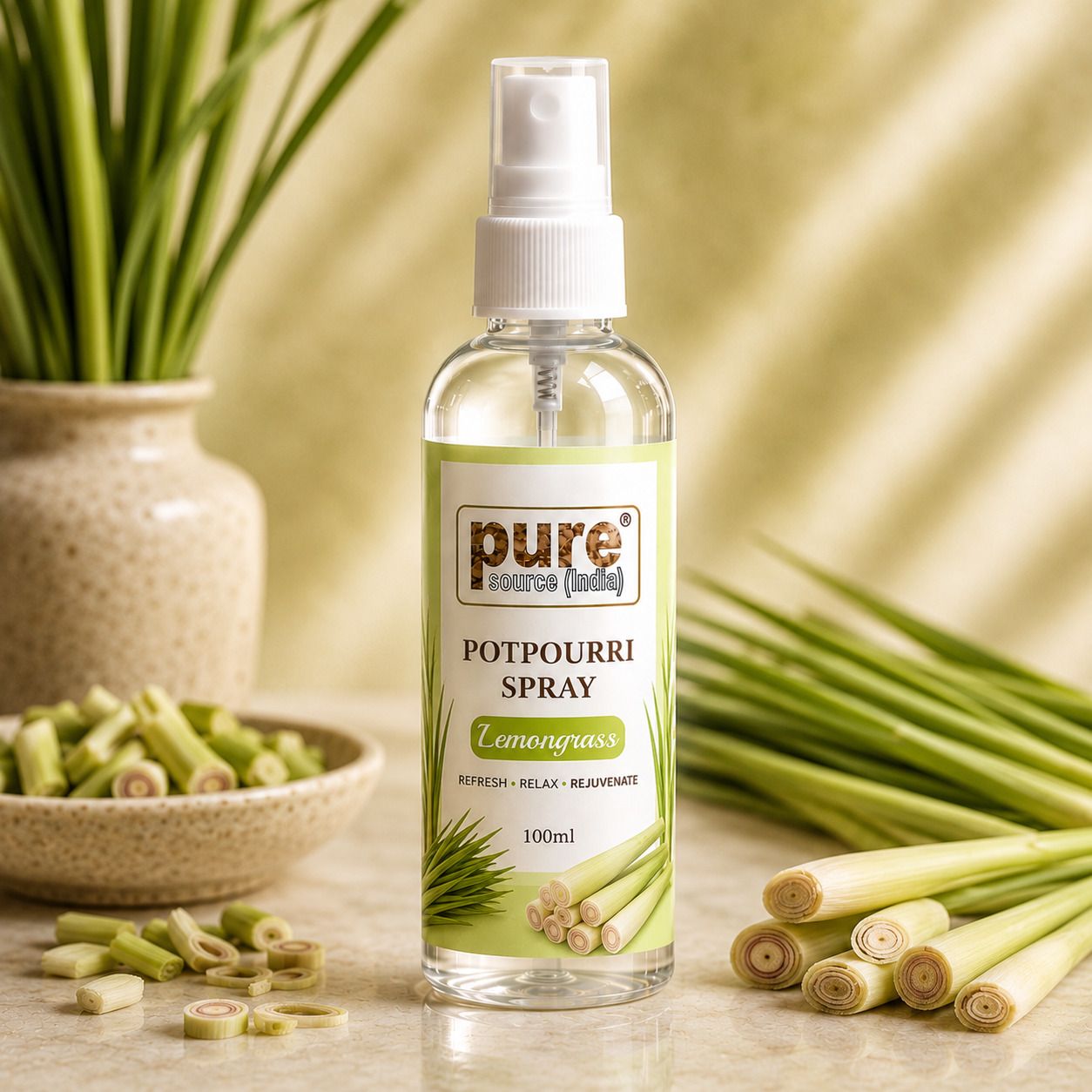 Lemongrass Spray Home Fragrance Mist for Potpourri, Bedroom & Living Room-image-17