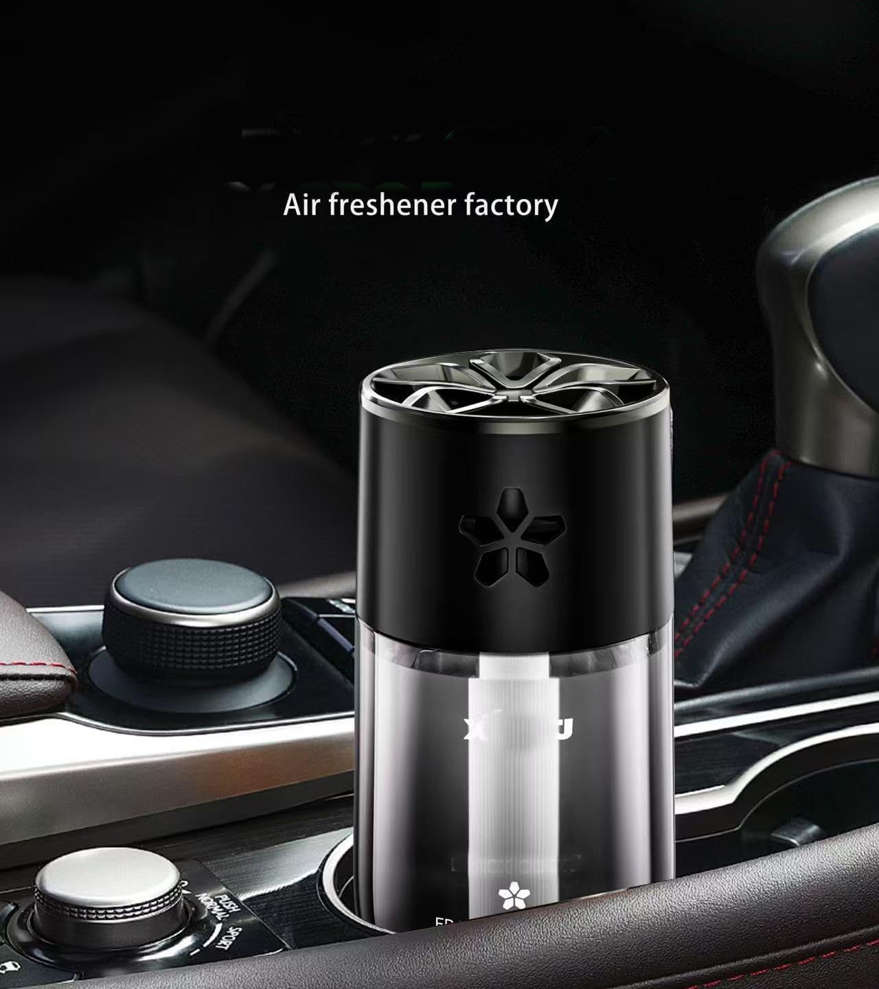 Black Odor Scented Air Perfume Air Freshener For Car Elegant Glass Bottle Diffuser-image-14