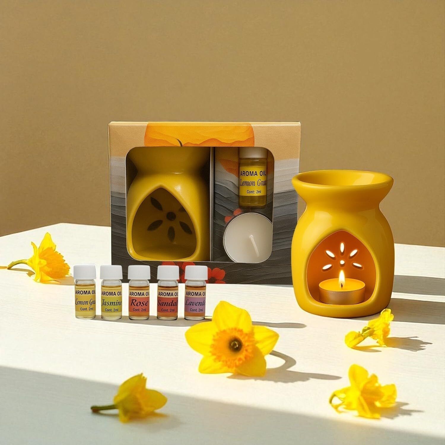 ascension Lemon grass, Jasmin, Rose, Sandal, Lavende Aroma Oil-picture-19
