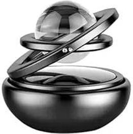 fenku mart Luxury Aroma Oil solar rotating car air freshener Aromatherapy Perfume Diffuser for Car Dashboard Planet Orbit Air Freshener & Car Interior Decoration-picture-17