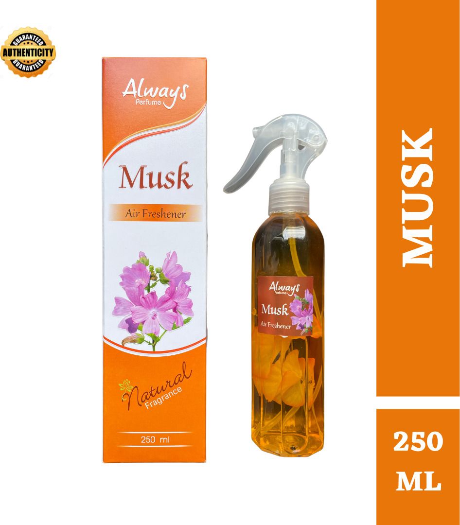 always Musk Air Premium Freshner 250ML Car Freshener Spray-picture-16
