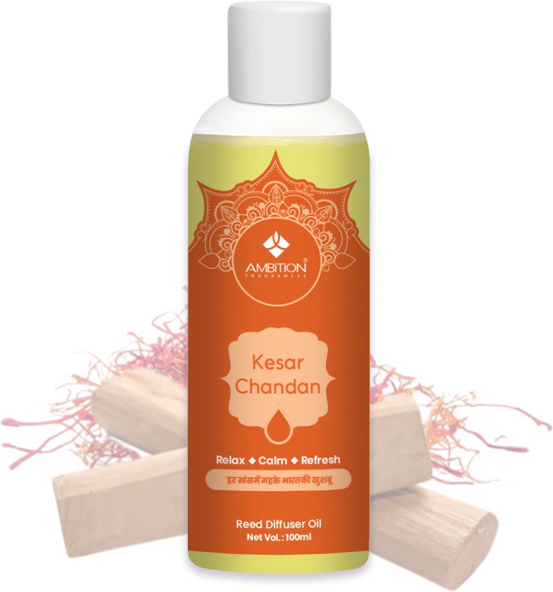 ambition Kesar chandan Aroma Oil, Diffuser Reed diffuser oil-picture-40