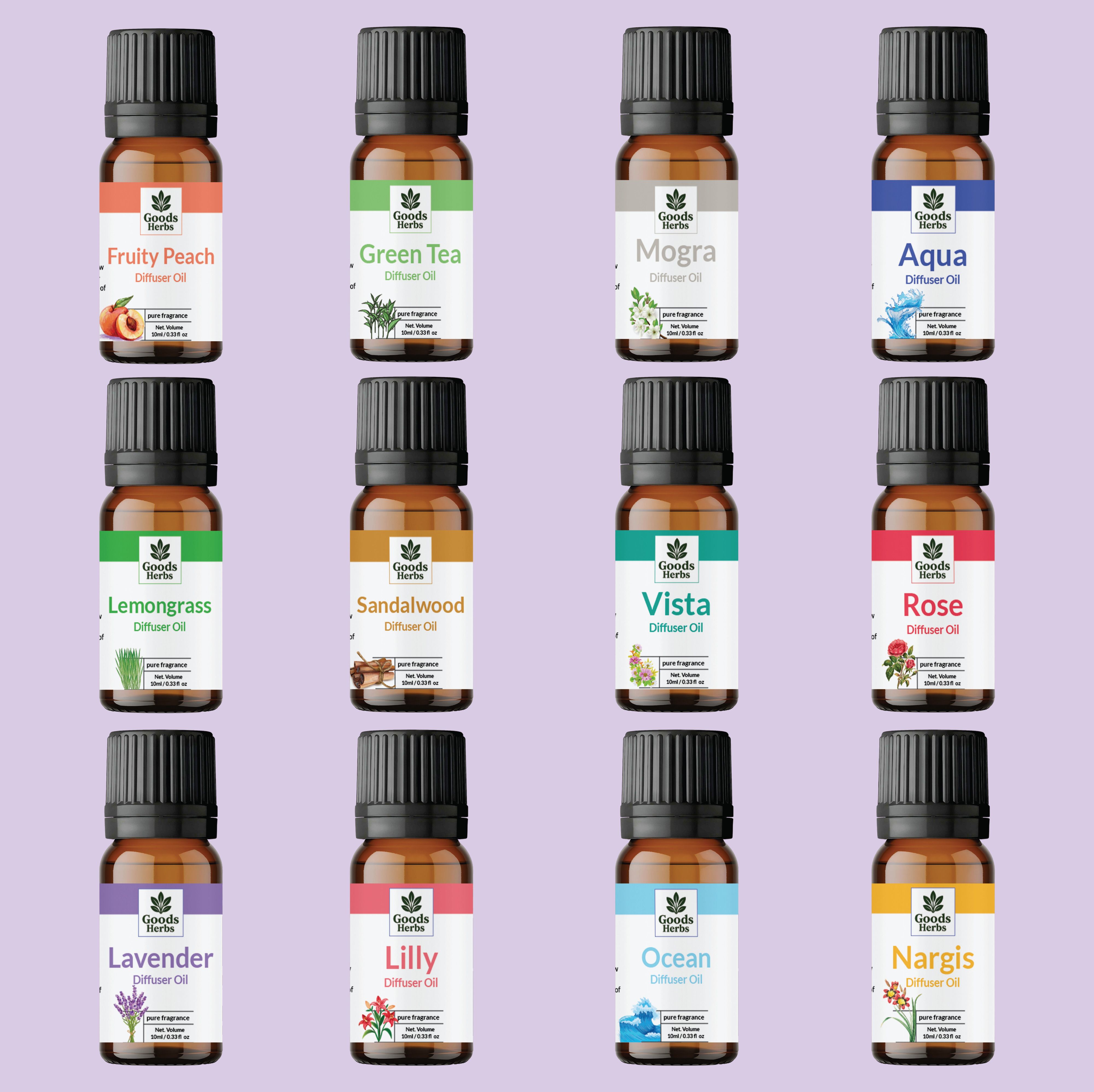 Aqua, Ocean, Mogra, Lilly, Lemongrass, Lavender, Sandalwood, Rose, Green Tea, Vista, Nargis, Fruity Aroma Oil, Automatic Spray, Diffuser, Diffuser Set, Refill, Spray AROMA OILS-image-43