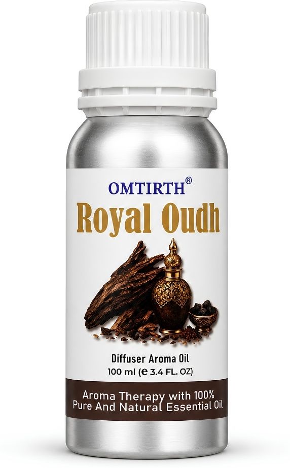 omtirth Royal oudh Aroma Oil, Diffuser, Refill Royal Oudh Diffuser Aroma Oil 100ml-picture-35