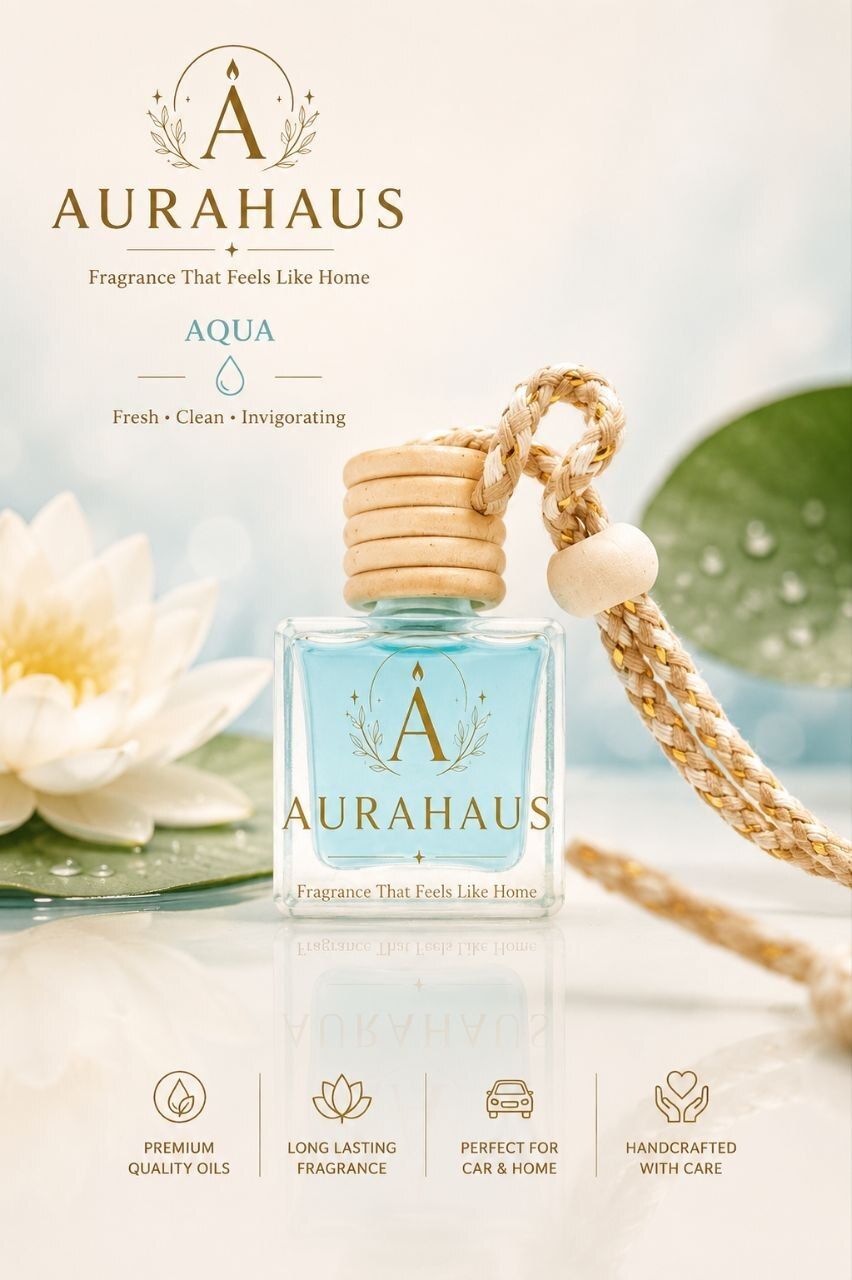 AQUA Diffuser Aqua Hanging Car Air Freshener | Premium Perfume Diffuser Bottle-image-32