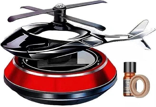 Helicopter Design, Auto Rotation Fan |For Car Dashboard with Perfume Diffuser-image-15