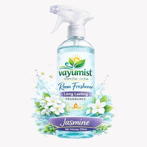 vayumist Jasmine Car Freshener Spray Air Freshener Spray Jasmine Fragrance | Long-Lasting Freshener | Eliminates Bad Odors | Sweet Floral Jasmine Scent for Car-picture-37