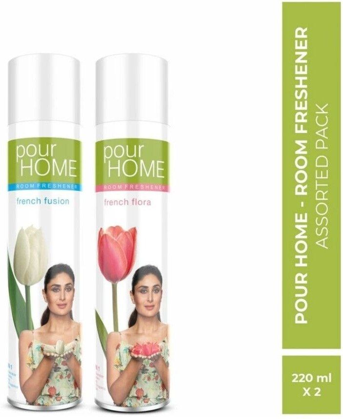 pour home hamilton French Flora, French Fusion Spray Room Freshener French Fusion & French Flora 220 Ml-picture-34