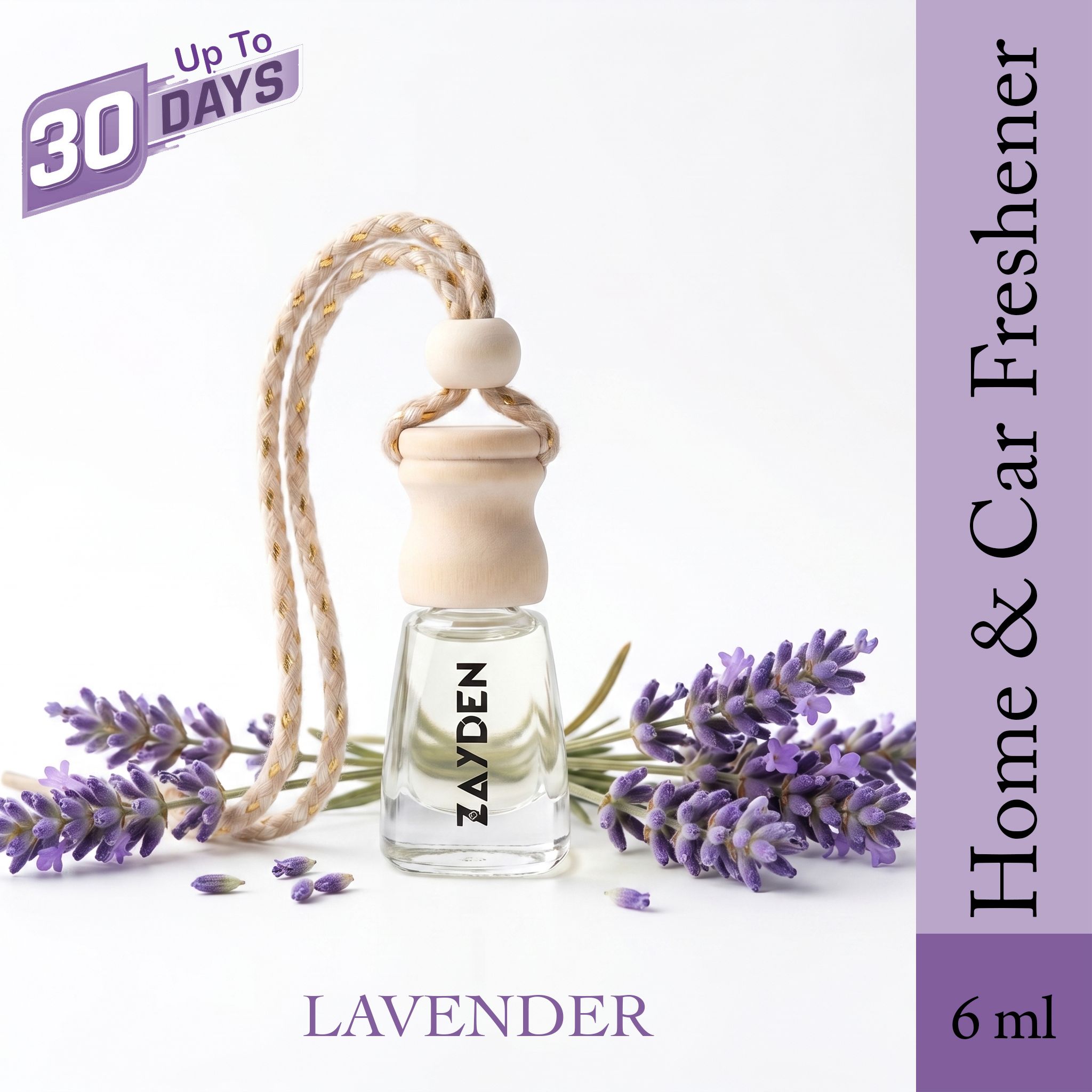 Lavender Diffuser Car Freshener Hanging Perfumes Long Lasting Fragrance-image-34