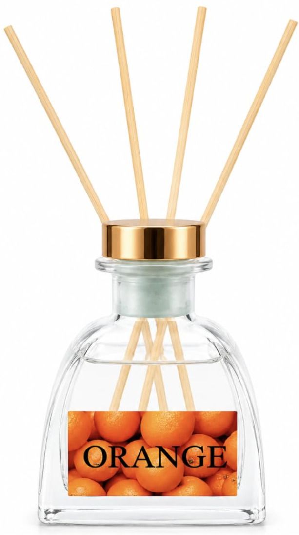 Orange Diffuser Set | Long-Lasting Home Fragrance Diffuser -Living Room, Bedroom, & Office-image-41