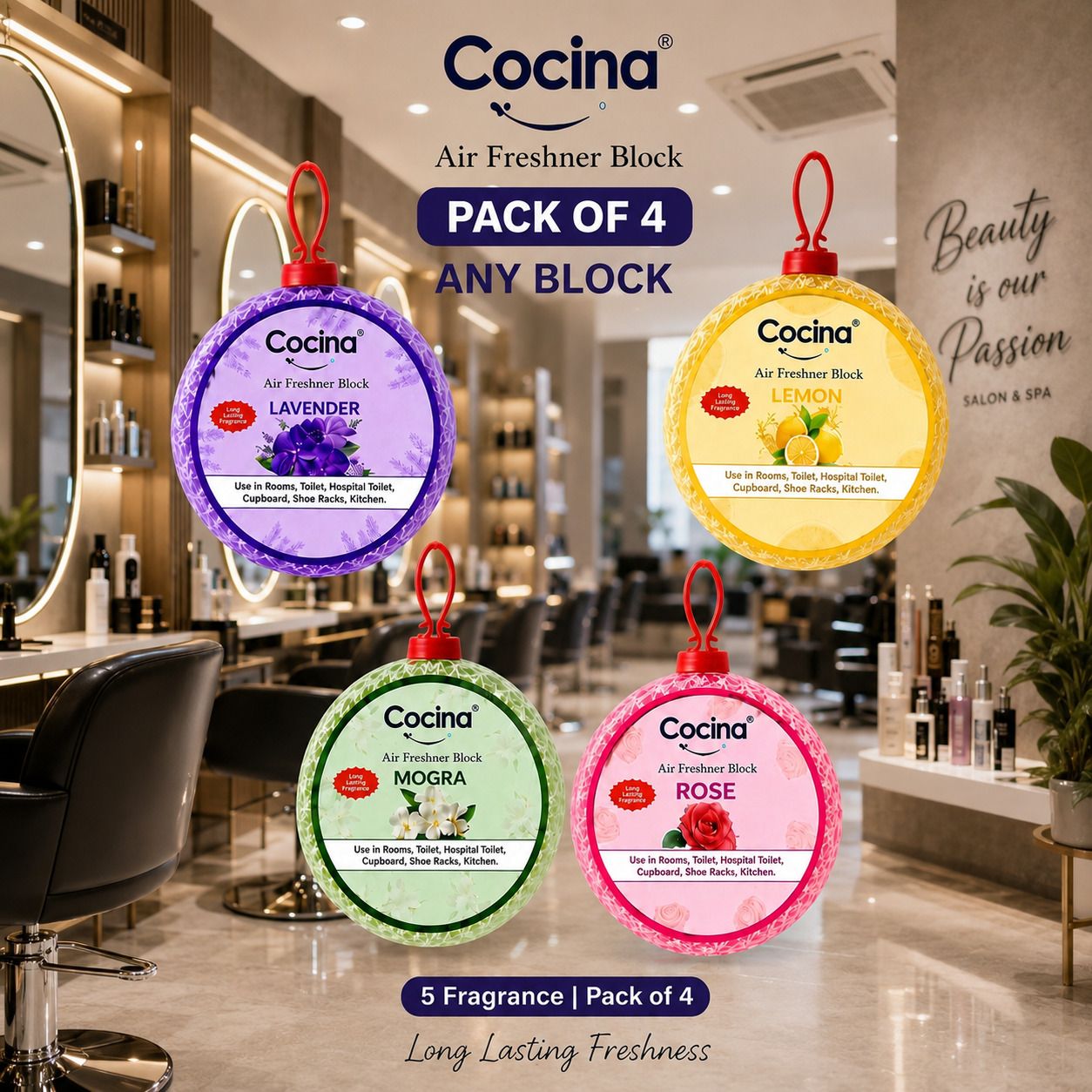 cocina air Lavender, rose, mogra, Lemon, sandalwood Blocks Freshness You Can Trust-picture-38