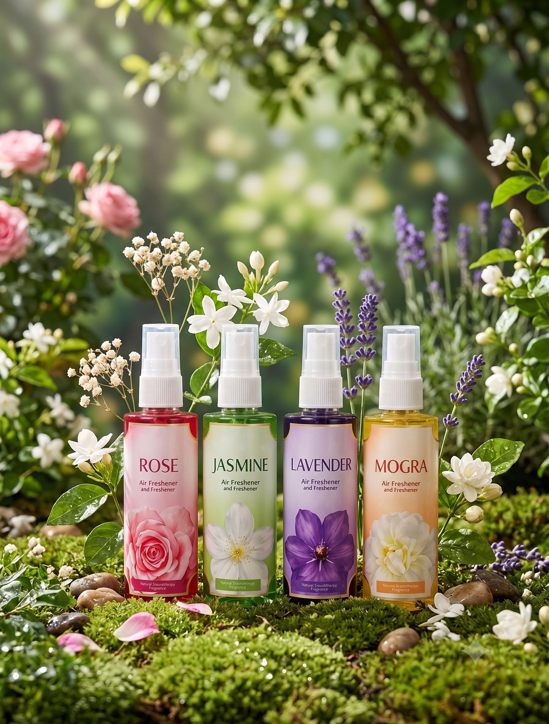 misty alle rose mogra lavender jasmine Spray Freshner air spray Jasmine, Rose, Lavender, Mogra!! Best fragrance Long lasting-picture-10