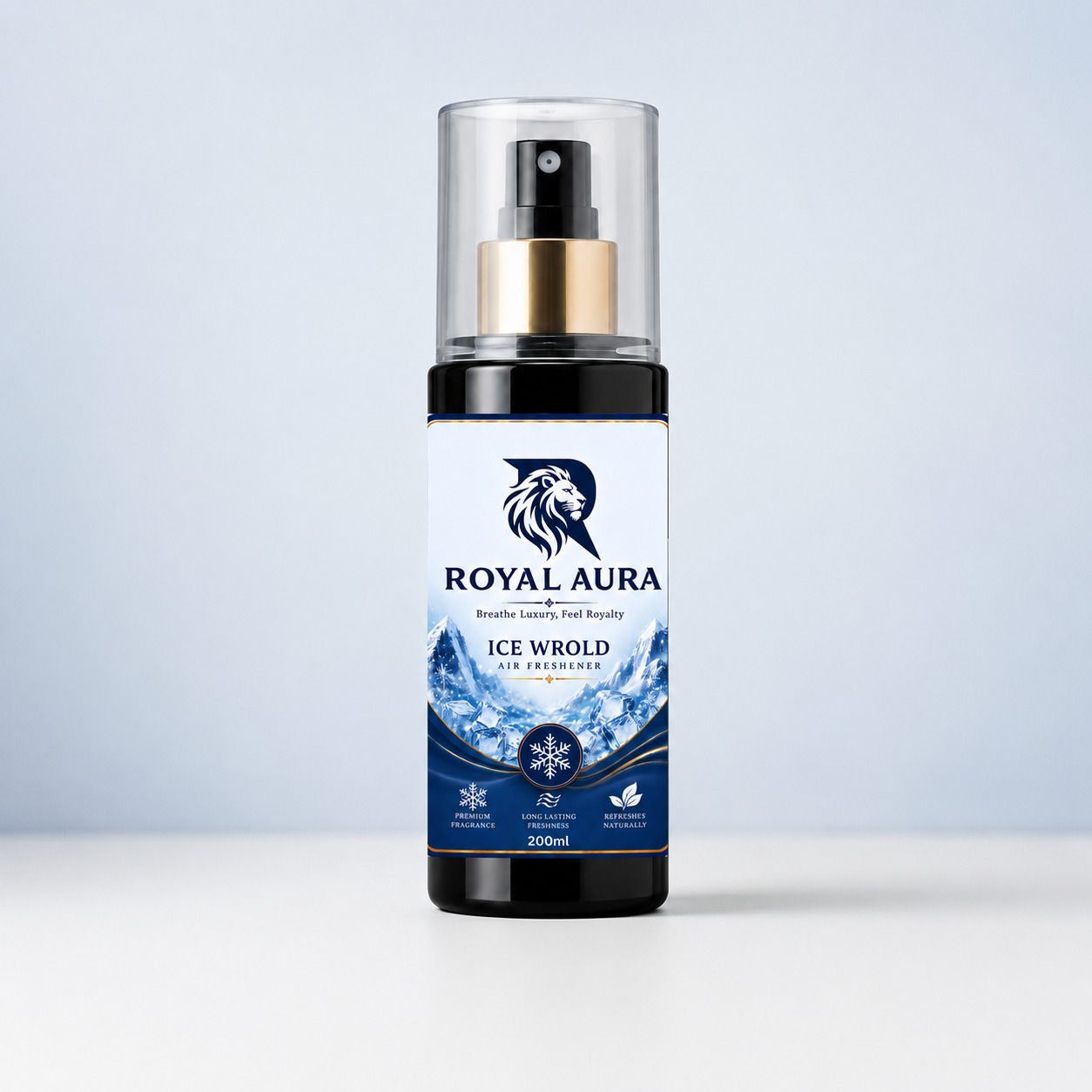 royal aura Refreshing Ice Fragrance Spray Ice World Air Freshener Spray | Long Lasting Room Freshener | Bathroom, Office & Car Freshener | Instant Odour Eliminator | Premium Ice Fragrance-picture-29