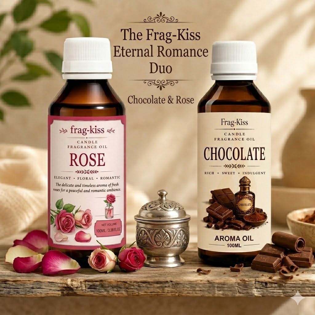 frag-kiss fk-chocolate-rose-oil candle Aroma Oil fk-chocolate-rose-oil candle-picture-13