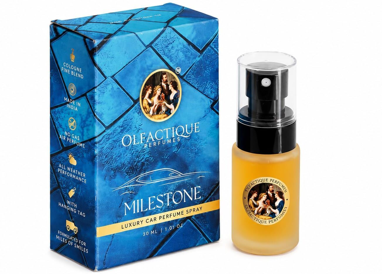 olfactique perfumes Milestone Car Freshener Spray FLORIQUE-picture-45