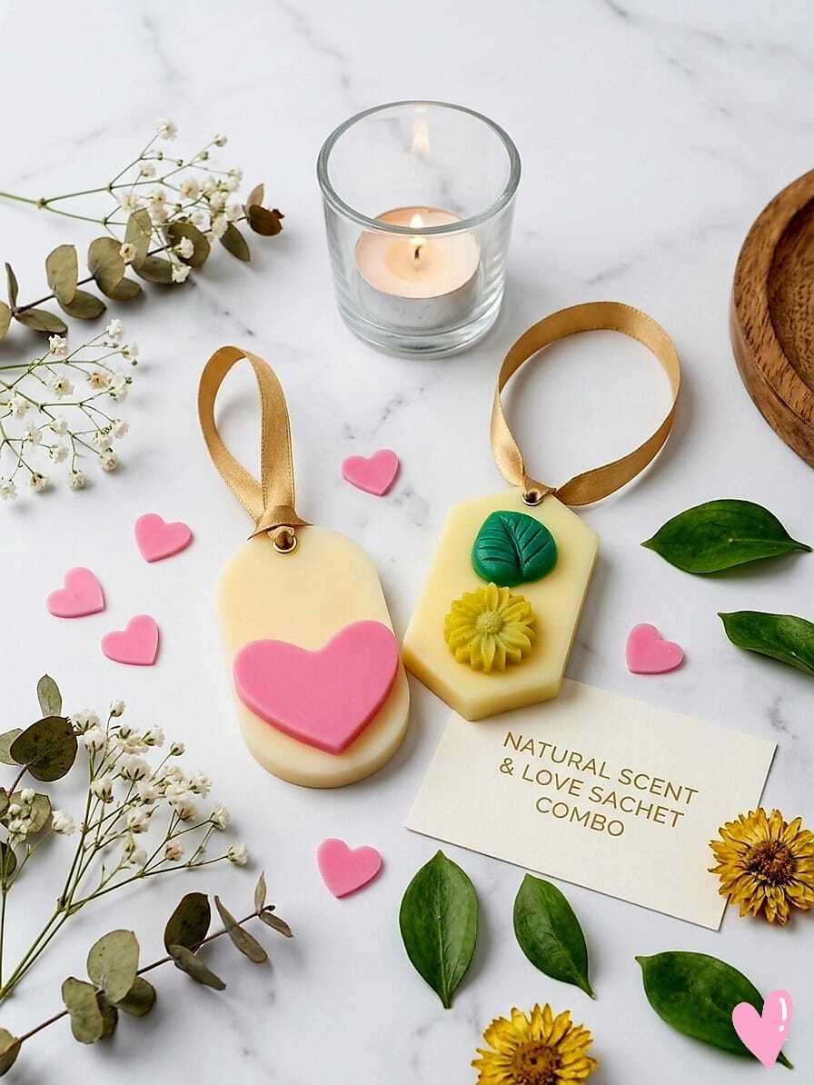 infinite24 Freshfeel Potpourri Scented Wax Sachet for Wardrobe, Closets and Drawers - Long Lasting Air Freshener Pack Of 2-picture-33