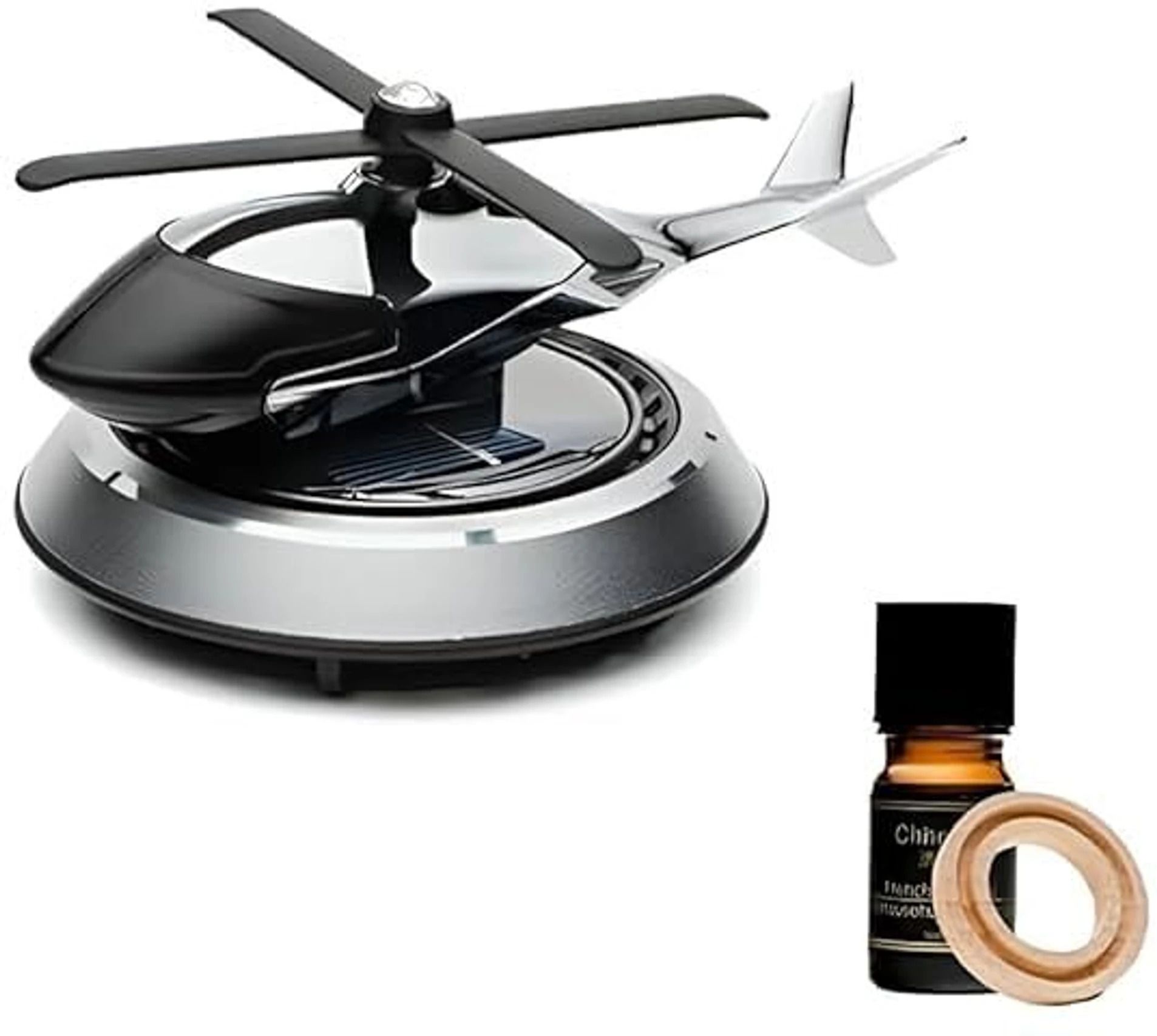 Solar Helicopter For Car Portable Car Air Purifier-image-45