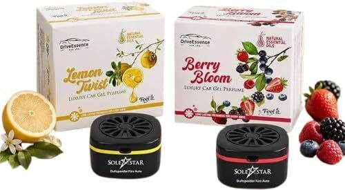 solestar Lemon Twist & Barry Bloom Blocks Lemon Twist & Barry Bloom Long Lasting Dashboard Air Freshener-picture-17