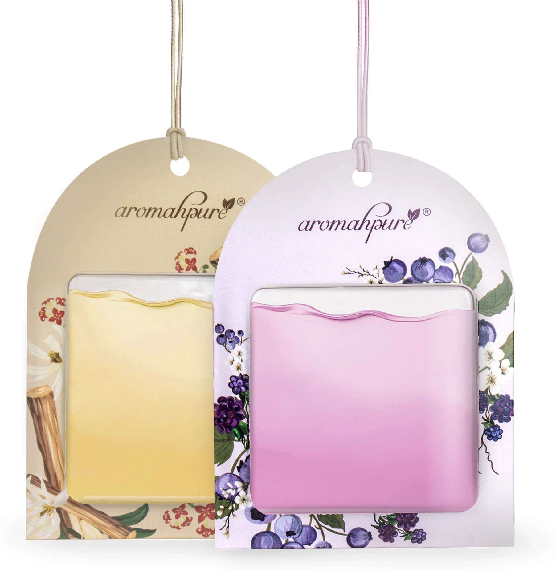 Gel Wink Hanging Car Perfume Berry, Sandalwood Easy to Use gel based air Car Freshener Diffuser