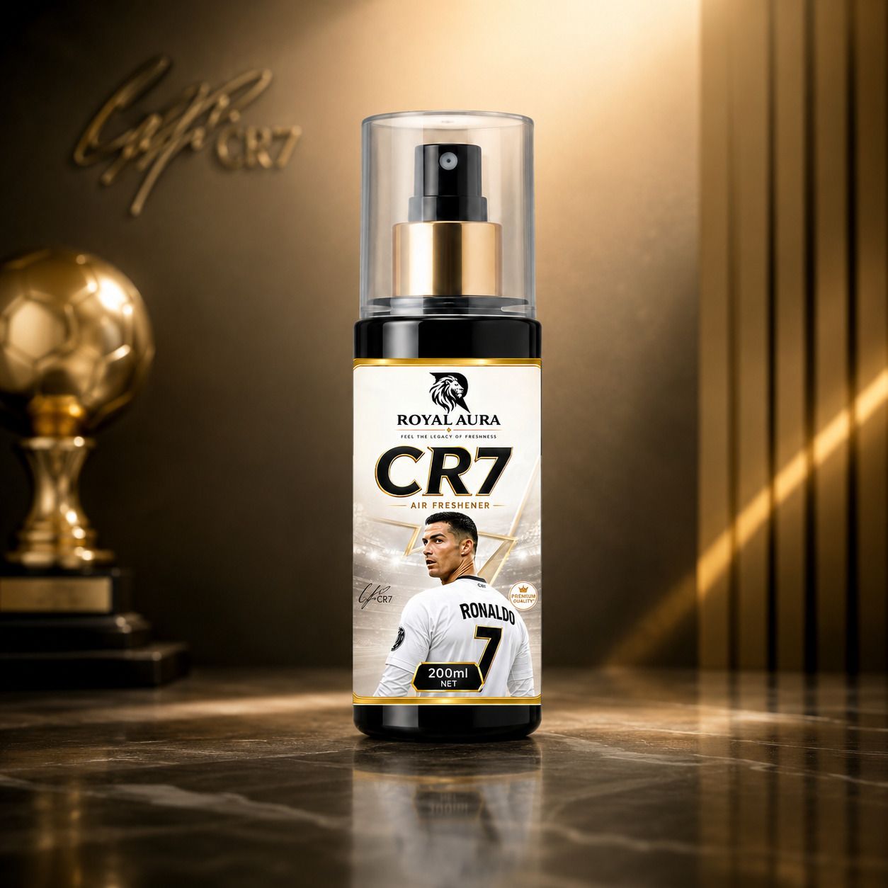 Luxury Fregrance Spray CR7 Air Freshener Spray 200ml | Premium Long Lasting Fragrance | Room, Home, Car, Office & Gym Freshener-image-48
