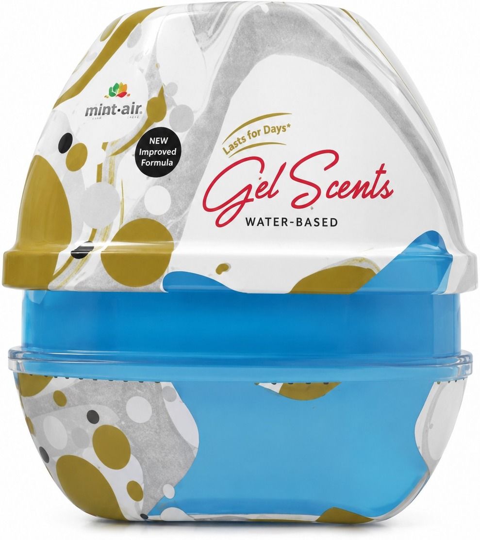 carlistic Blue Ocean Blocks Mint Air Pop-Up Gel Air Freshener for Car, Home & Office | Adjustable Fragrance Diffusion Gel Freshener-picture-45