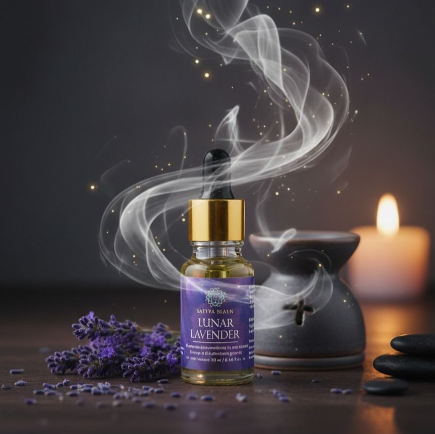 Lavender Aroma Oil Sattva Sukun "Lunar Lavender" Aroma Oil-image-34