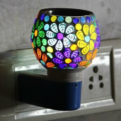 peepalcomm Electrical Oil Camphor Diffuser with On Off Switch Between Burner & Lamp With 1 Aroma Oil, Diffuser-picture-25