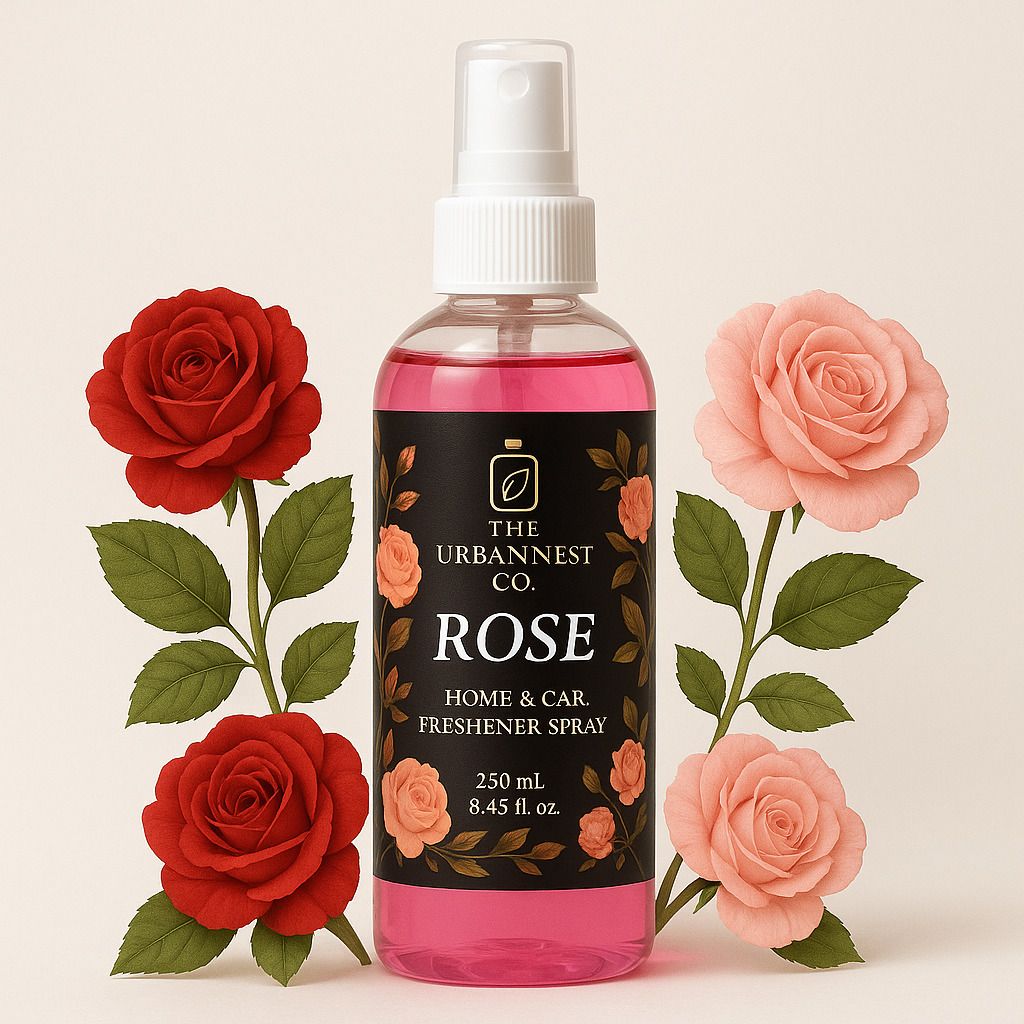 the urban nest co. Rose Spray Home & Car Freshener Spray | Celebrations & Rose | Long-Lasting Air Freshener | 250-picture-29