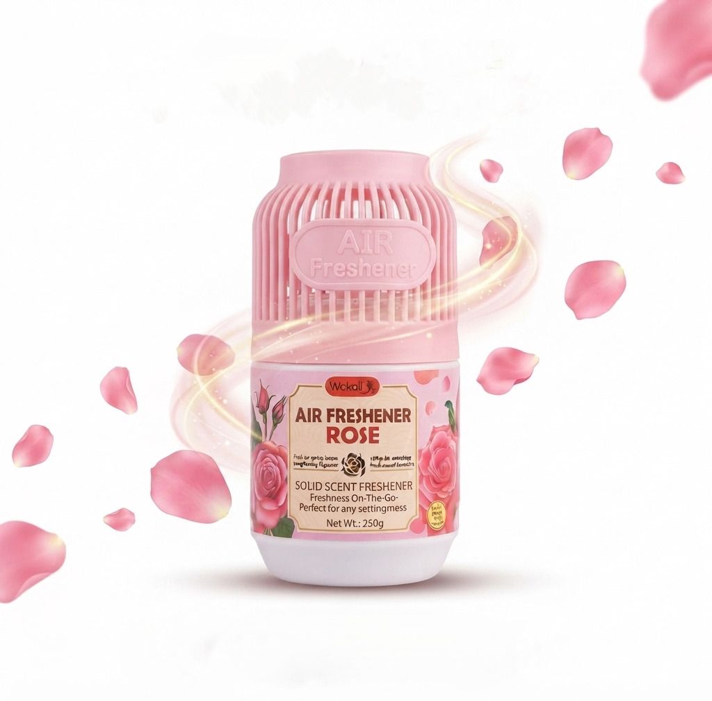 remich Rose Diffuser Rose Solid Air Freshener Gel for Home, Office, Bathroom & Car | Floral, 1PC-picture-1