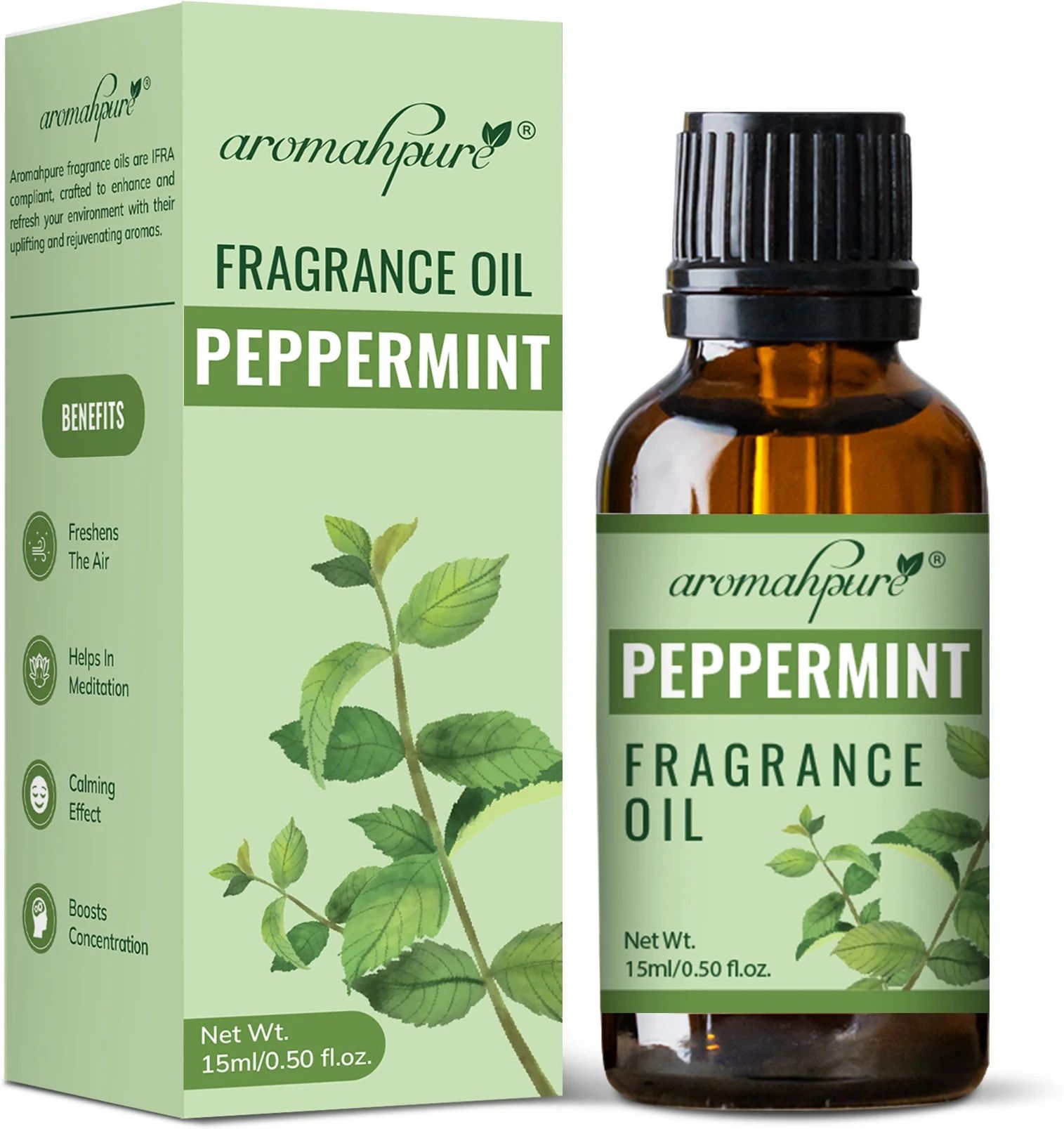 aromahpure Fragrance Oil | Peppermint | 15 ML | Aroma Oil Aroma Oil-picture-18