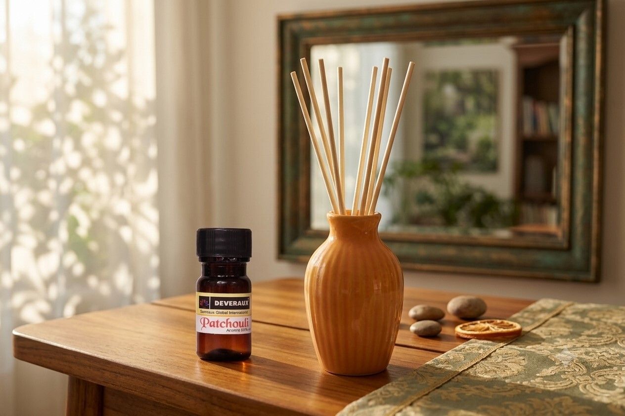 Pachouli Diffuser Set 10ml pachouli yellow reed diffuser-image-19