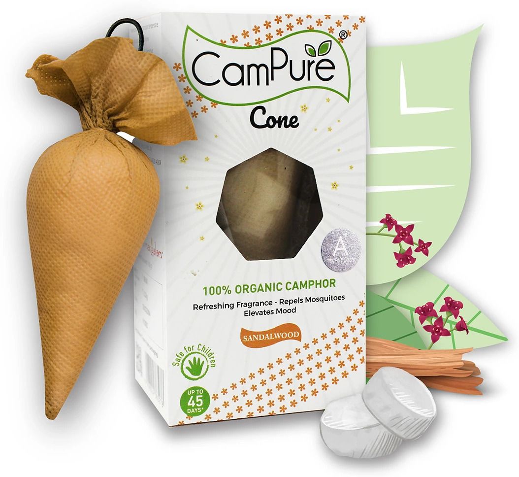 Cone Air Freshener - Sandalwood - Pack of 1 Potpourri