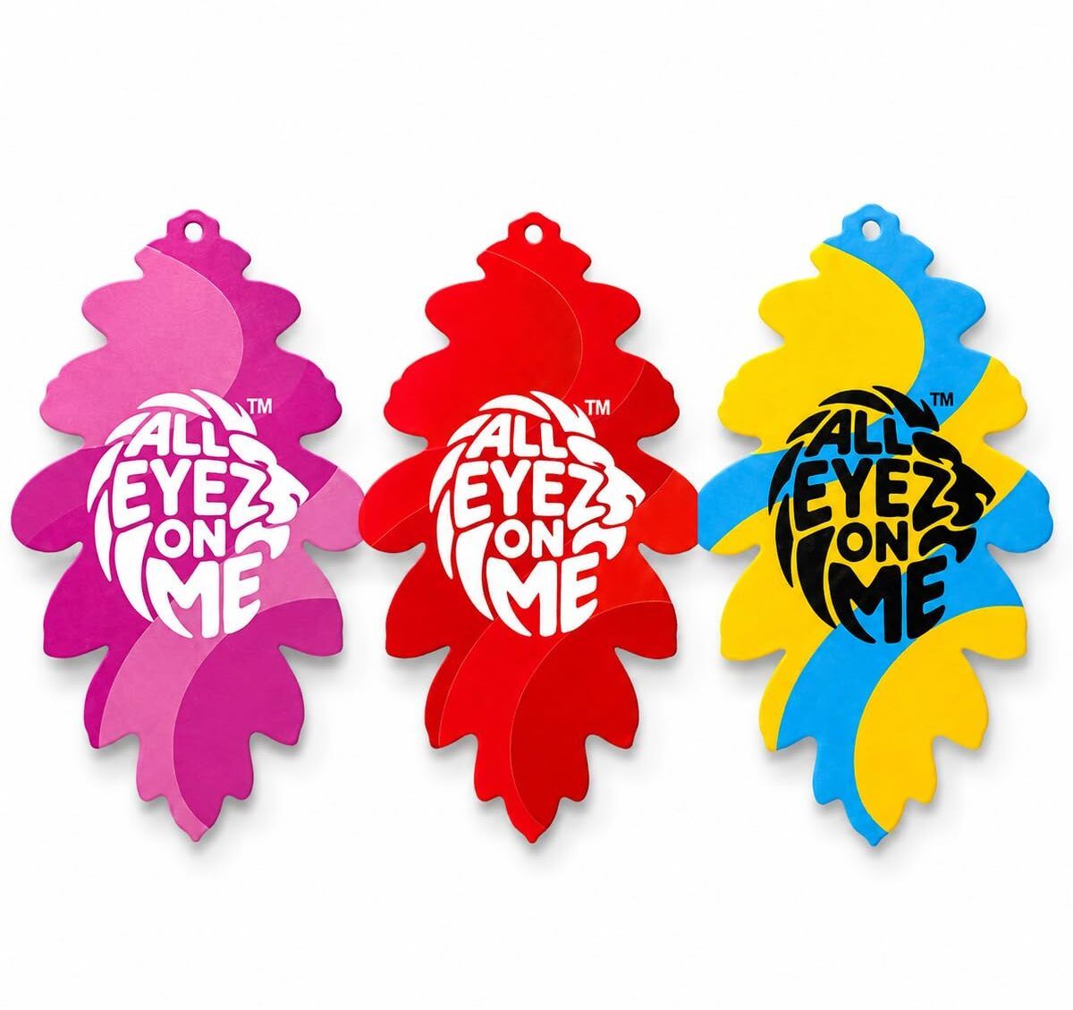 Bubble gum, Yellow Zest, Mixed fruit Diffuser All Eyez On Me Mixed Fruit, Yellow Zest & Bubble Gum Car Air Freshener Pack of-picture-20