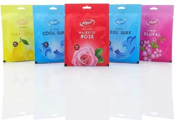 Rose, Cool Surf, Floral, Marigold, Fresh Fragrance Diffuser, Blocks, Fridge Freshener Premium Assorted Air Freshener Pouch Combo-image-46