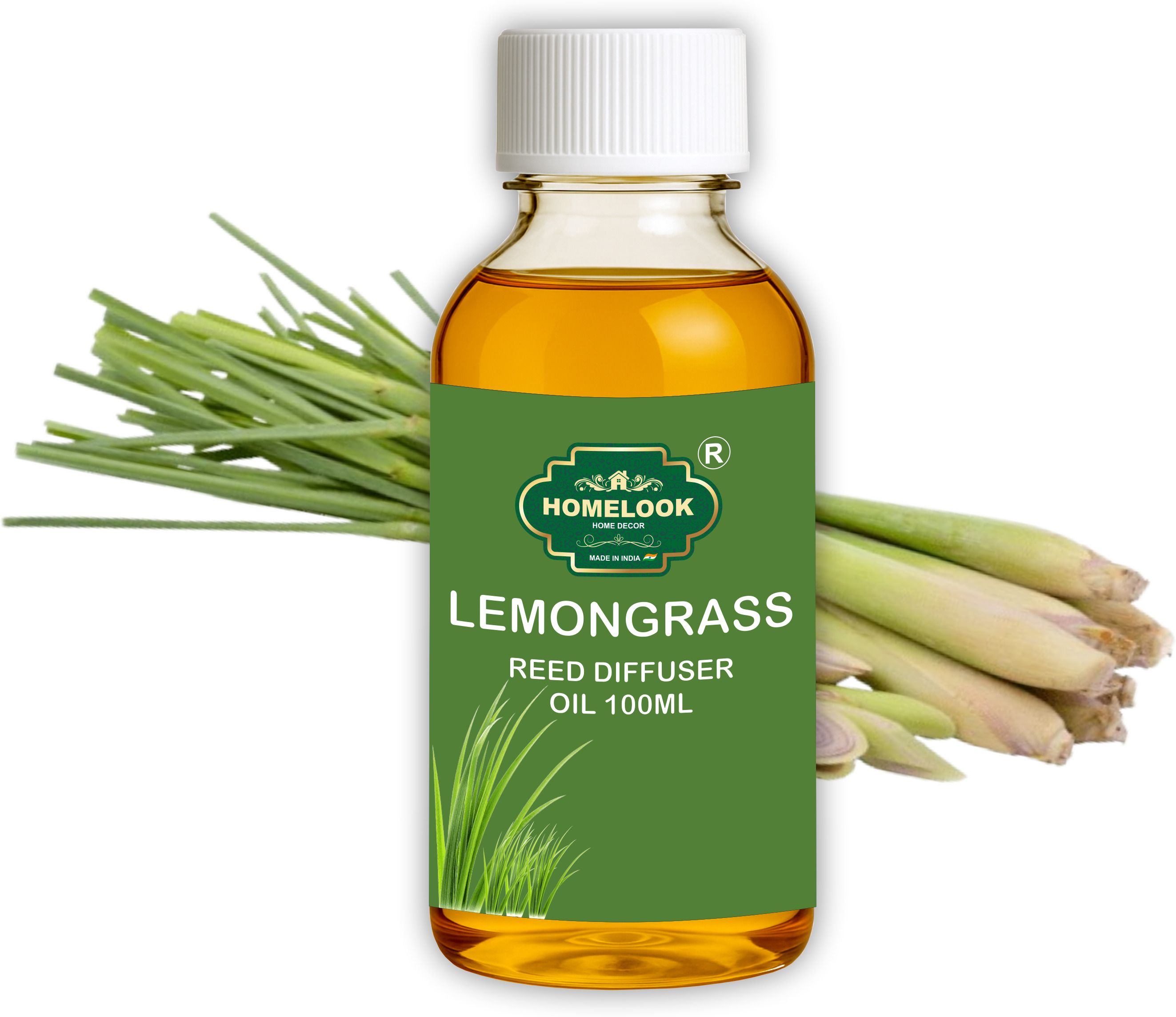 homelook Lemongrass Aroma Oil, Diffuser, Diffuser Set, Refill Lemongrass Aroma Oil For Home Fragrance Reed Diffuser Long Lasting Scent-picture-32