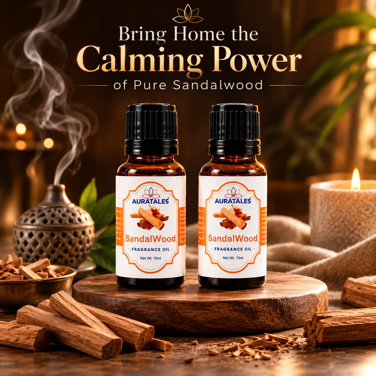 SandalWood Aroma Oil for Home, Office, Cupboards, Shoeracks, Drawers-image-47