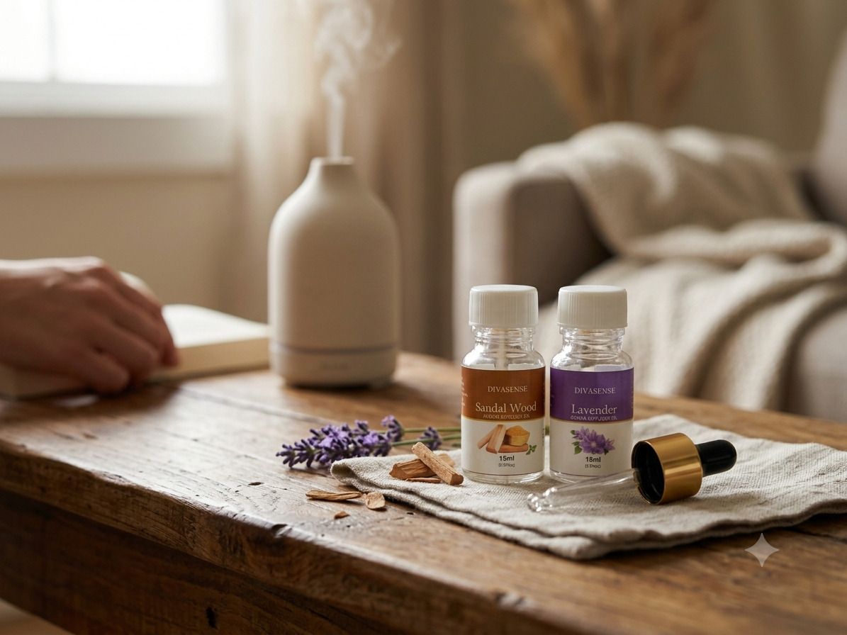 Lavender, Sandalwood Aroma Oil, Potpourri, Refill, Spray, Diffuser Set Fragrance Scented Oil-image-22