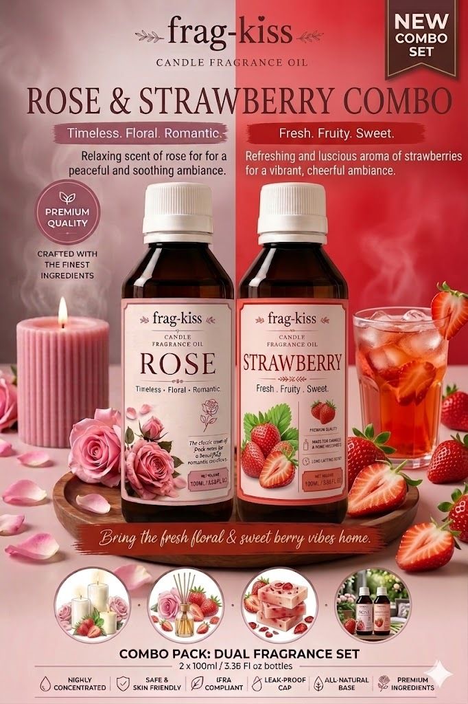 frag-kiss fk-rose-strawberry Aroma Oil fk-rose-strawberry-picture-39