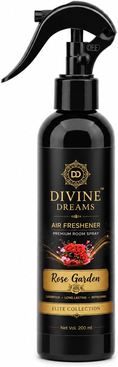divine dreams Rose Spray Rose Garden Air Freshener (Pack of 1) | Long Lasting Floral Air Freshener for Home, Room, Hotels & Office-picture-33