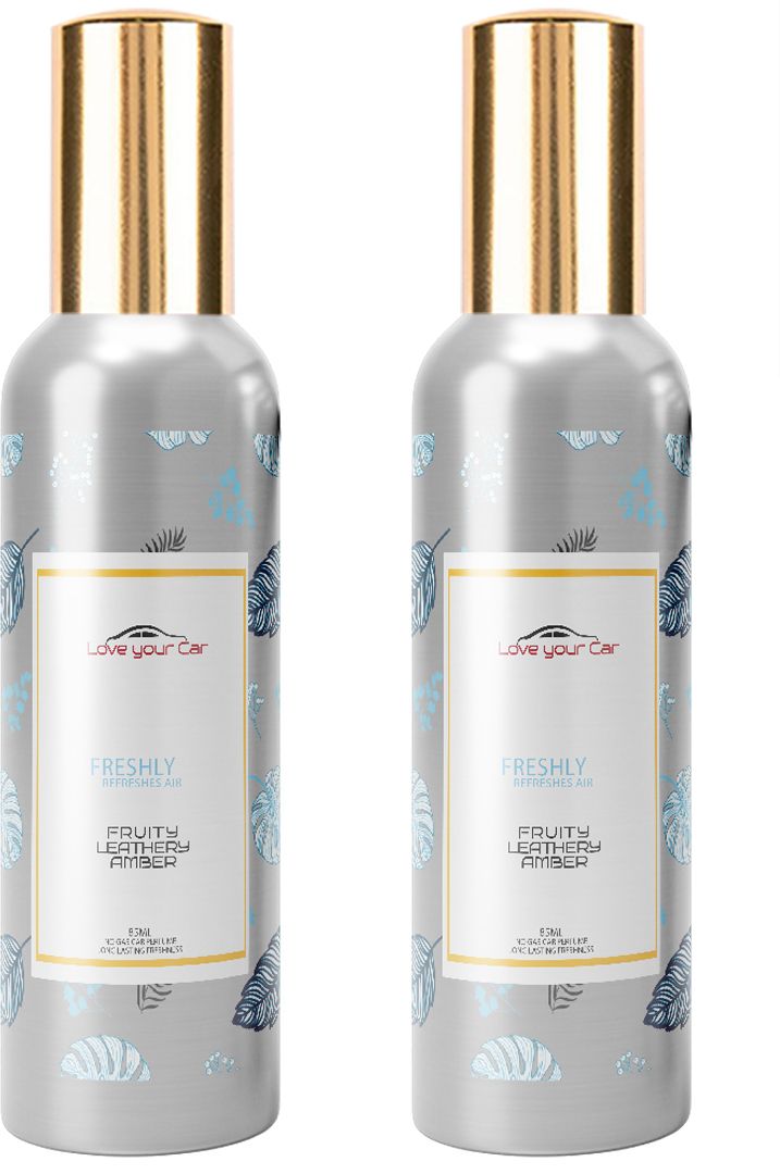 Car Perfume – Fruity, Leathery & Amber | No Gas | Long-Lasting Car Freshener Spray Freshly Car Perfume with Fruity, Leathery, Amber – 85 ml No Gas | Long-Lasting Freshness, Air Refreshing Car Scent-image-2