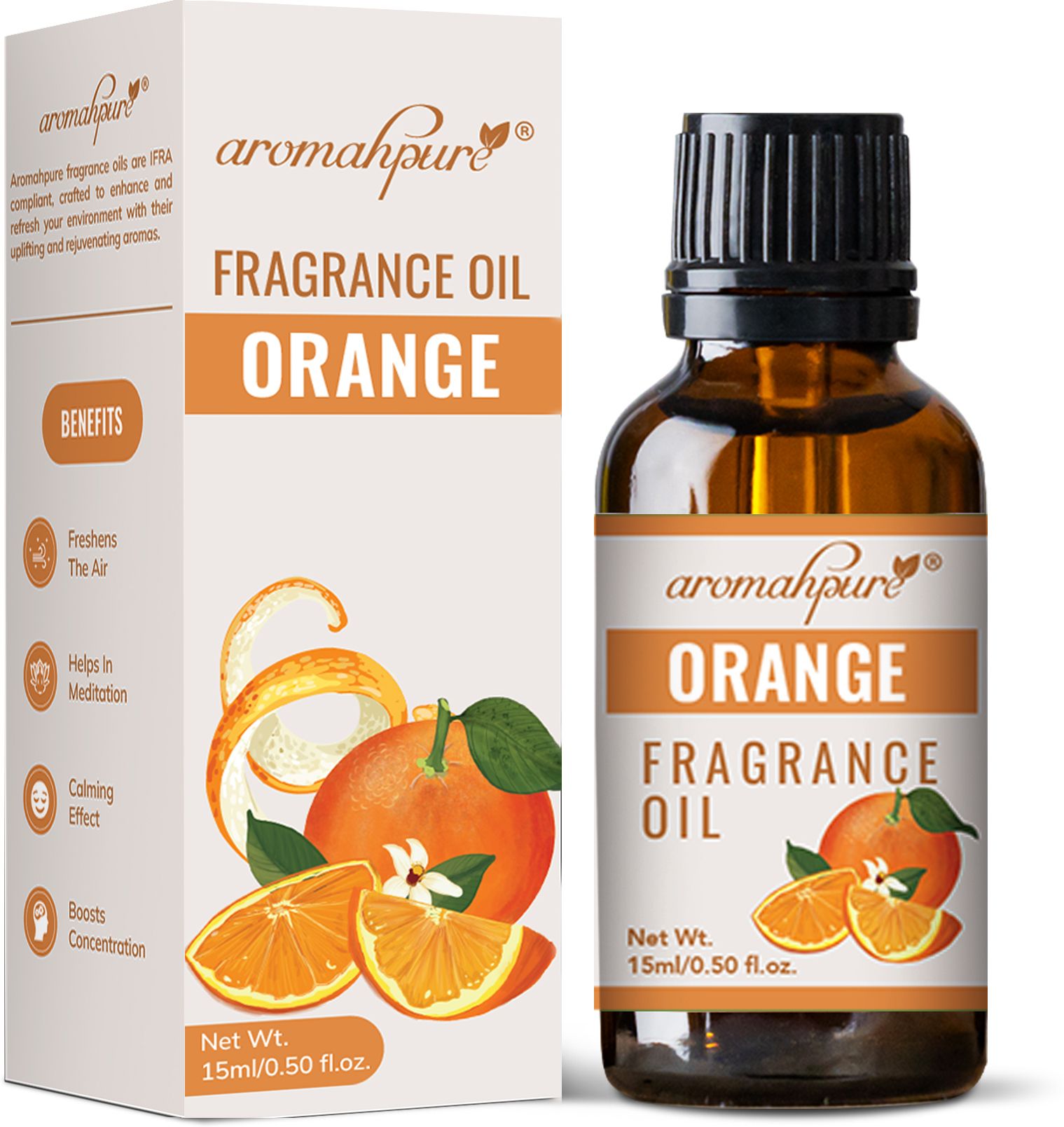 aromahpure Fragrance Oil | Orange | 15 ML | Aroma Oil Aroma Oil-picture-15